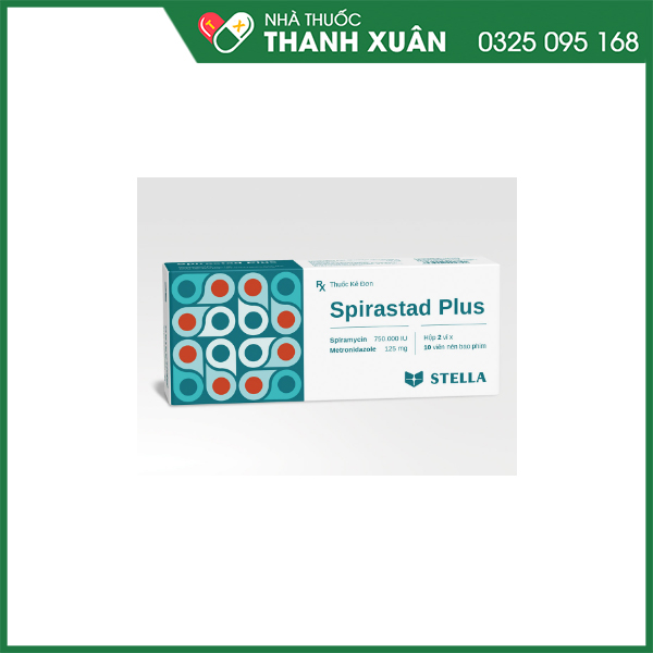 Spirastad Plus thuốc kháng sinh răng miệng